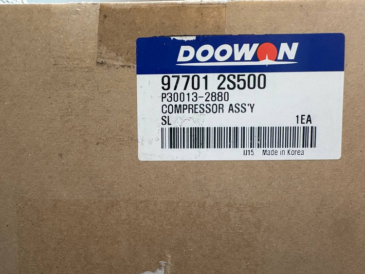 کمپرسور کولر توسان ، اسپورتیج 97701‑2S500