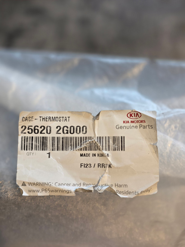 هوزینگ ترموستات اسپورتج 25620-2G000