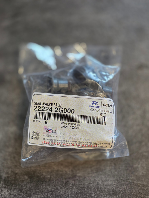 لاستیک ساق سوپاپ اسپورتج 22224-2G000