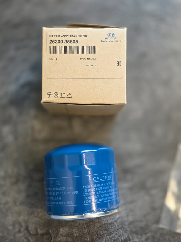 فیلتر روغن موتور هیوندای سوناتا 26300-35505