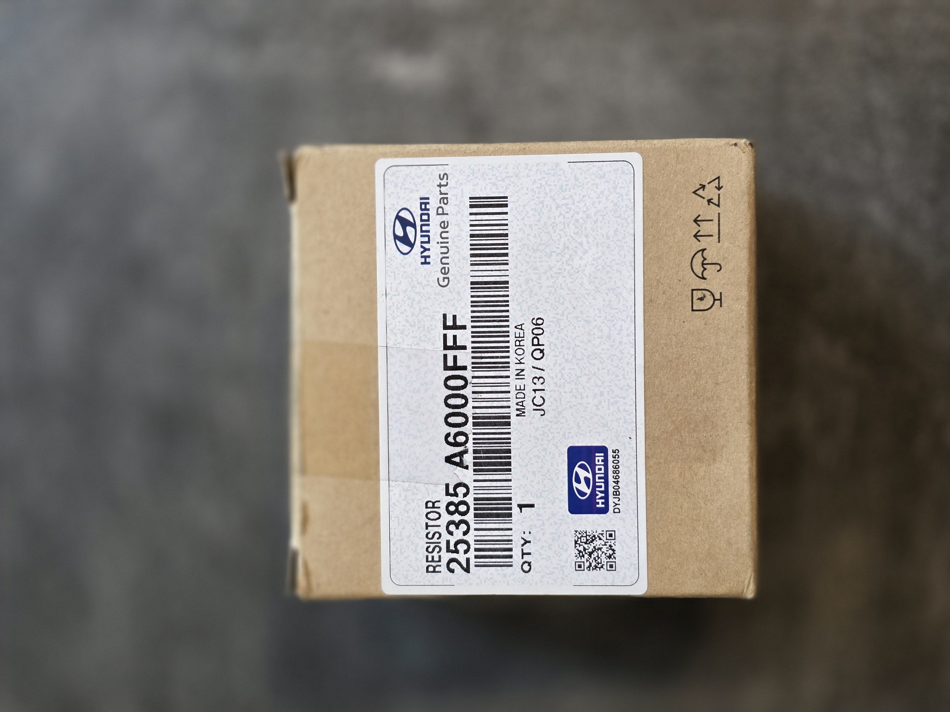 مقاومت فن رادیاتور هیوندای توسان 25385-A6000